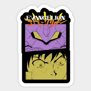 shinji hikari-eva 01 Sticker